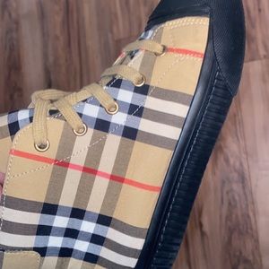 Burberry High Top Sneakers